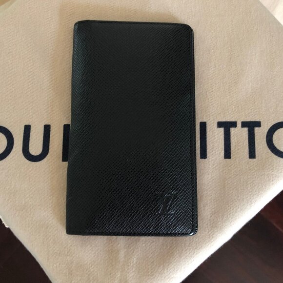 Genuine Louis Vuitton Brazza Long Black Wallet - Picture 2 of 7